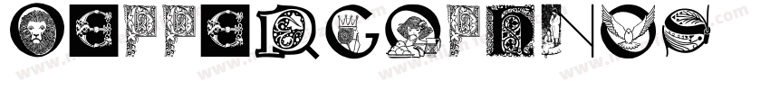 letter gothniv字体转换